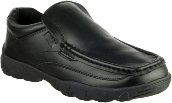 Jack Boys School Shoes 1 Junior Black - Image 4