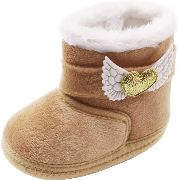 515wpINuxFL._AC_SL1000_.jpg Toddler Boys Booties Girls Snow Warming Shoes Baby Soft Boots Infant Baby Shoes Boys Trainers Size 36 - Image 1