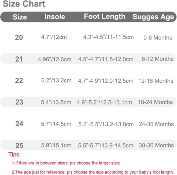 Toddler Sock Shoes Cute Baby First Walking Shoes Soft Sole with Grips for Boys Girls - Image 3