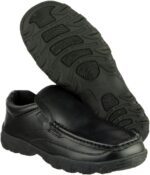 Jack Boys School Shoes 1 Junior Black - Image 3