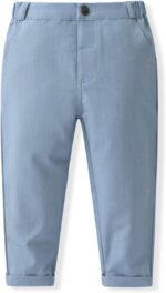 Toddler Boys Gentlemen Outfits Tuxedo Suit Set Long Sleeve Bowtie Shirts Top Vest Pants Set Formal Clothes - Image 3