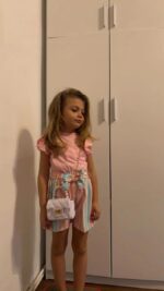 Derouetkia Toddler Baby Girl Clothes Ruffle Tops Solid Colour Short Sleeve and Shorts Summer Outfits Set - Image 2