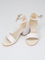 SIRRI Girls Ankle-Strap Shoes, Block Heels Sandals with Glitter for Special Occasion - Image 2