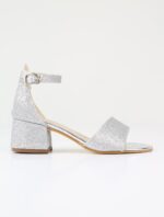 SIRRI Girls Ankle-Strap Shoes, Block Heels Sandals with Glitter for Special Occasion - Image 4