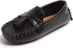Girls Boys Loafers Toddler Leather Shoes Non Slip