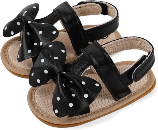 Baby Girls Sandals Infant Girls First Walking Shoes - Image 5