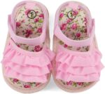 Baby Girls Sandals Infant Girls First Walking Shoes - Image 6
