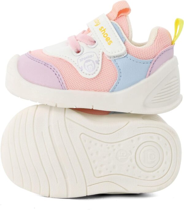 1-3 Years Baby Trainers Boys Girls First Walking Shoes Toddler Shoes Breathable Flexible - Image 2