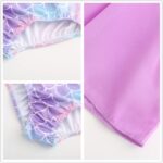 Gymnastics Leotards for Girls Dancewear - Sleeveless Gradient Color Diamond Leotard Dancing Ballet Gymnastics Athletic Leotard Gift for 5-12 Years Girls - Image 6