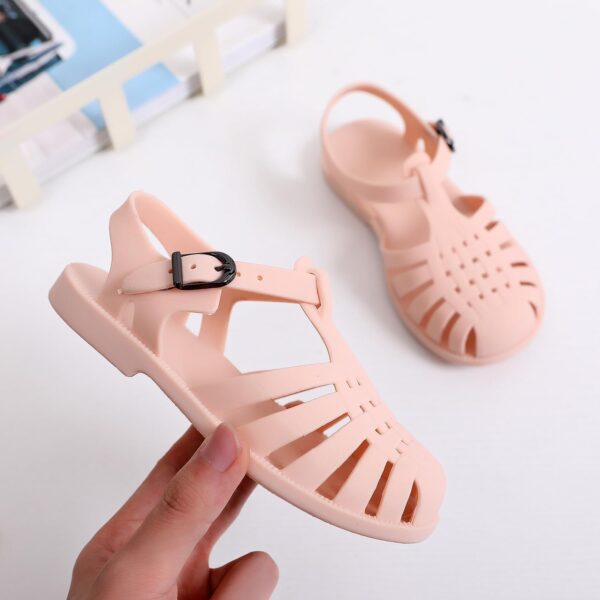 Pearleaf Summer Sandals for Girls & Boys, Breathable Plastic Uppers, Non-Slip Soles, Toddler to Children Sizes - Image 3