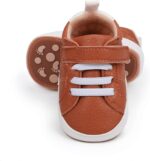 RVROVIC Baby Boys Girls Sneakers Anti-Slip Oxford Loafer Flats Infant Toddler PU Leather Soft Sole Baby Shoes - Image 4