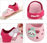 Cheerful Mario Toddlers Boys Girls Sandals Garden Shoes Clogs Little Kids Beach Pool Shoes in Summer - Image 3