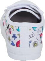 Kids Canvas Shoes Boys Trainers Girls Pumps Unisex Easy Fasten Plimsolls Casual Shoes - Image 3