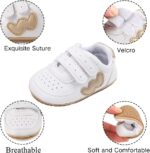 Baby Boys Girls First Walking Shoes Infant Prewalkers Pram Shoes Soft PU Leather Anti Slip Sole - Image 3