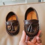 TangDao Girls Boys Loafers Toddler Leather Shoes Non Slip - Image 2