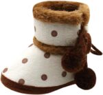 Newborn Baby Boys Girls Shoes Warming Girls Booties Boys Boots Soft Baby Shoes Toddler Casual Sneaker Crib Shoes