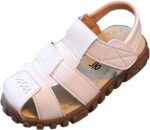 Baby Boys Girls Summer Lightweight Soft Sole Closed-Toe Outdoor Athletic Sandals Infant Rubber Soft Sole Premium Toddler First Walker Outdoor Summer Beach Shoes