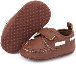 Baby Boys Moccasin Shoes Infant First Walking Soft Sole Casual Flats Shoes - Image 2
