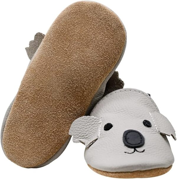 iEvolve Baby Girls Baby Boys Shoes Baby Toddler Soft Sole Shoes First Walker Crib Shoes Baby Moccasins - Image 4