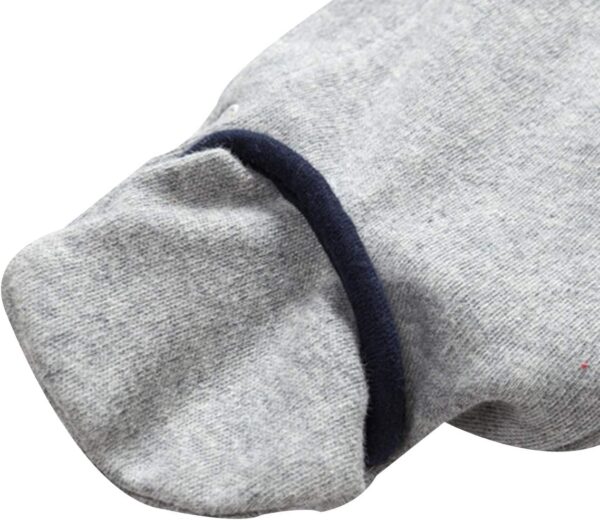 FamukaBaby Boys Romper One-Piece Suit Gentleman Jumpsuit Bow Tie Cotton Formal Outfits - Image 3