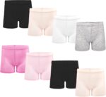 Girls Safety Short Dress Dance Breathable Shorts 8 Pack Kids Bike Cycling Shorts 2-10 Years