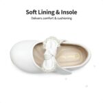 DREAM PAIRS Girl's Dress Shoes, Mary Jane Flats for Flower Girl Party School Wedding (Toddler/Little Girl) - Image 4