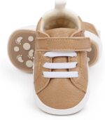 RVROVIC Baby Boys Girls Sneakers Anti-Slip Oxford Loafer Flats Infant Toddler PU Leather Soft Sole Baby Shoes - Image 4