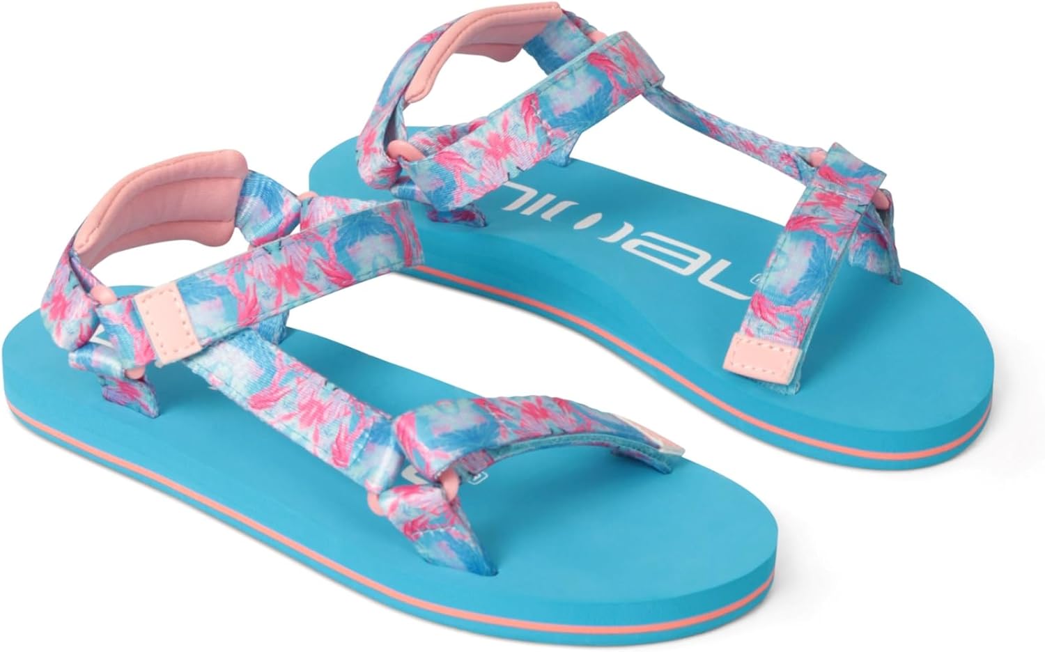 61HRnYuSCEL._AC_SL1500_.jpg Drift Kids Sandal - Lightweight Casual Sliders with EVA Cushioning, Boys & Girls - Spring, Summer, Beach, Pool, Walking & Outdoors - Image 1