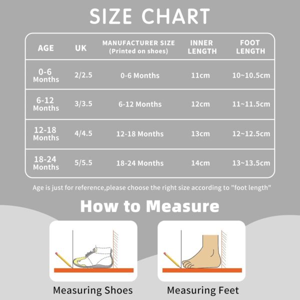 LACOFIA Baby Soft Leather Shoes Anti-Slip Soft Infant Boys Girls Slipper Crib Shoes First Walkers 0-24 Months - Image 5