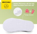 Unisex Kids Canvas Shoes Toddlers Sneakers Breathable Slip-on Trainers Pumps Plimsoles for Boy and Girls - Image 4