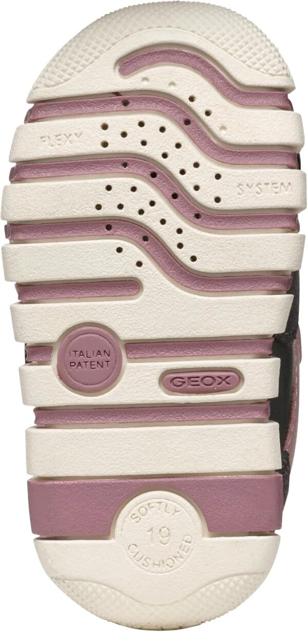 Geox Baby B IUPIDOO Girl C Sneaker, 2 UK Child Pink - Image 7