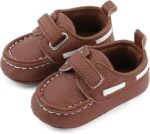 Baby Boys Moccasin Shoes Infant First Walking Soft Sole Casual Flats Shoes