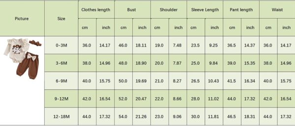 Loalirando Infant Baby Girls Western Outfit Cow Print Ruffle Long Sleeve Romper Bow Pants Set Headband Cowgirl Clothes 3Pcs Spring Fall Clothes - Image 7