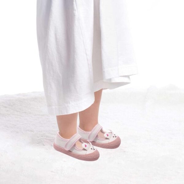 Baby Boys Girls Outdoor Cotton Breathable Sneakers Toddler Cartoon Rubber Soft Bottom Non-Slip Casual Shoes Comfortable Slip On Close Toe Casual Sandals - Image 4