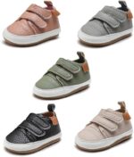 Baby Boys Girls Shoes High-Top PU Leather Sneakers Non-Slip Rubber Sole Newborn Infant First Walking Shoes Sneaker Flats Unisex Baby Shoes - Image 5