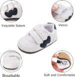 Baby Boys Girls First Walking Shoes Infant Prewalkers Pram Shoes Soft PU Leather Anti Slip Sole - Image 3