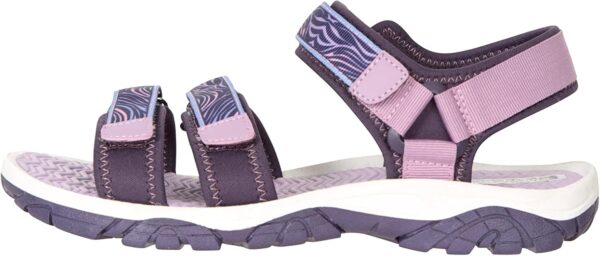 Mountain Warehouse Reef 3 Strap Kids Sandals - Neoprene Lined Boy & Girls Beach Shoes, Durable Sandals, Hook & Loop, Quick Dry Summer Footwear - for Beach Walking - Image 5