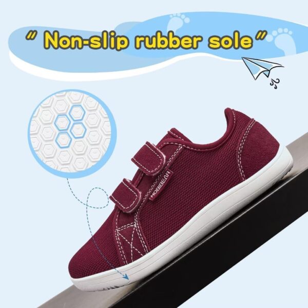 Kids Wide Barefoot Shoes for Boys Girls Outdoor Trail Running Minimalist Walking Shoes - Image 5