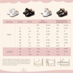 CENCIRILY Toddler Little Girl Mary Jane School Shoes Soft Anti-Slip Sole Hook and Loop Wedding Dress Flat - Image 6