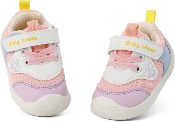 1-3 Years Baby Trainers Boys Girls First Walking Shoes Toddler Shoes Breathable Flexible - Image 4