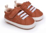 RVROVIC Baby Boys Girls Sneakers Anti-Slip Oxford Loafer Flats Infant Toddler PU Leather Soft Sole Baby Shoes - Image 3