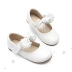 DREAM PAIRS Girl's Dress Shoes, Mary Jane Flats for Flower Girl Party School Wedding (Toddler/Little Girl) - Image 2