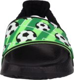 Girls Flip Flops Boys Summer Slippers Kids Glitter Sliders Beach Bathroom Pool Cute Sandals Toddlers Home Shower Shoes Lightweight Non-slip Little Girls Sequins Slides for Indoor Outdoor - Image 3