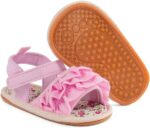 Baby Girls Sandals Infant Girls First Walking Shoes - Image 3