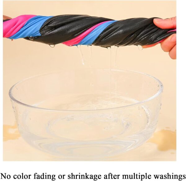 Gavena Gymnastics Leotards for Girls Kids Long Sleeve Gymnastics Outfit Set with Dance Shorts and Hairband Toddler Athletic Ballet Bodysuit 5-13 Years - Image 5