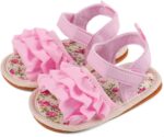 Baby Girls Sandals Infant Girls First Walking Shoes - Image 2