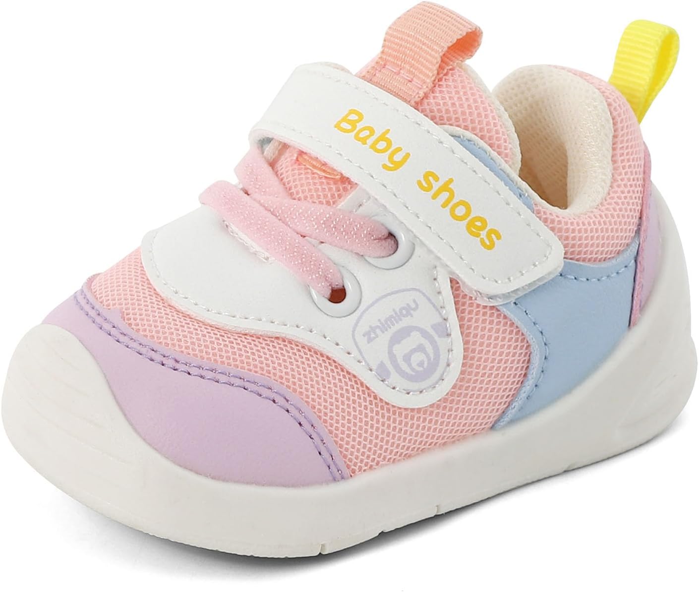 61bE7es1bVL._AC_SL1500_.jpg 1-3 Years Baby Trainers Boys Girls First Walking Shoes Toddler Shoes Breathable Flexible - Image 1