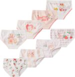 Boletochic Girls Knickers Cotton Girls Underwear for 2-12 Years Baby Panties Soft Breathable Girl Briefs Underpants 8 Packs