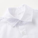Baby Boys Gentleman Outfits Toddler Formal Waistcoat Suit Wedding Shirts + Vest + Pants + Bow Tie 4 PCS Set - Image 6