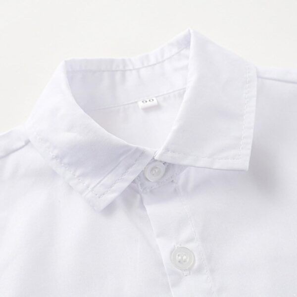 Baby Boys Gentleman Outfits Toddler Formal Waistcoat Suit Wedding Shirts + Vest + Pants + Bow Tie 4 PCS Set - Image 6